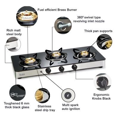 Gas Stove Burner Parts Names And Functions