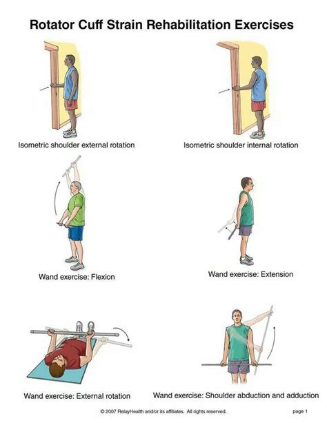 RTC exercises | Rotator cuff injury exercises, Rotator cuff exercises ...