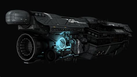 Sins of the Prophets: UNSC Infinity-class warship complete , Jared ...