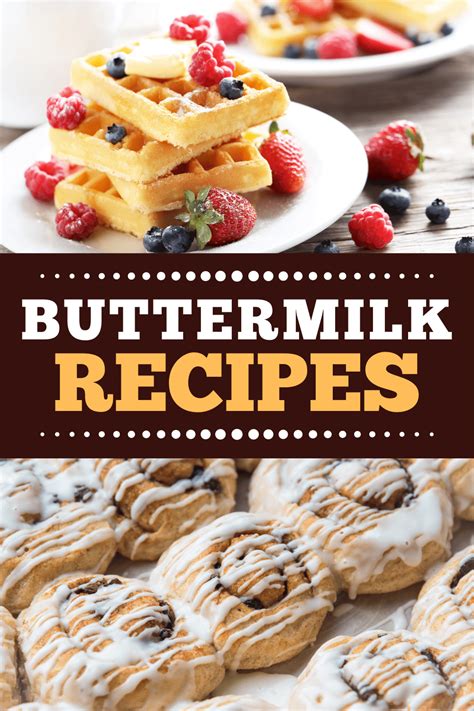 32 Best Buttermilk Recipes - Insanely Good