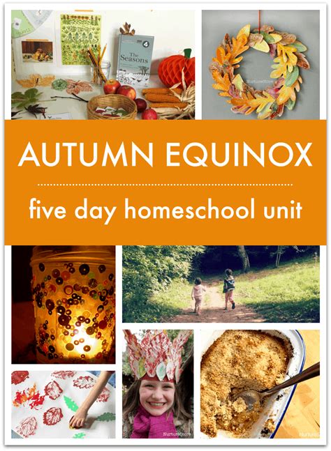 Autumn Equinox homeschool unit with free printables - NurtureStore ...