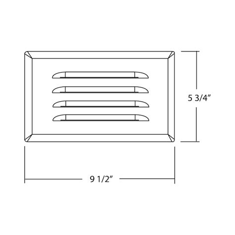 Nicor Lighting 40-Watt White Line Voltage Hardwired Outdoor Step and ...