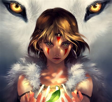 Download Anime Princess Mononoke Art