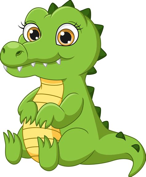 Cute Crocodile Cartoon Character Sticker By Toonworld Crocodile Cartoon ...