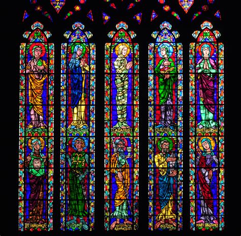 Stained Glass of Duke University Chapel