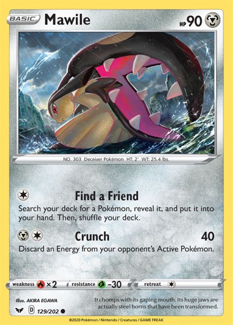 Mawile - Sword & Shield - Common - Pokemon TCG - DigitalTQ