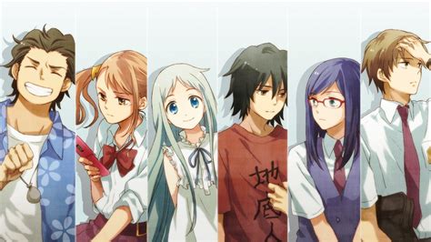 Anime AnoHana releases original ending sequence without credits 〜 Anime ...