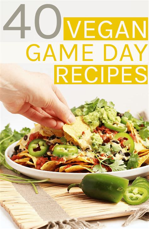 40 BEST Vegan Game Day Recipes | My Darling Vegan