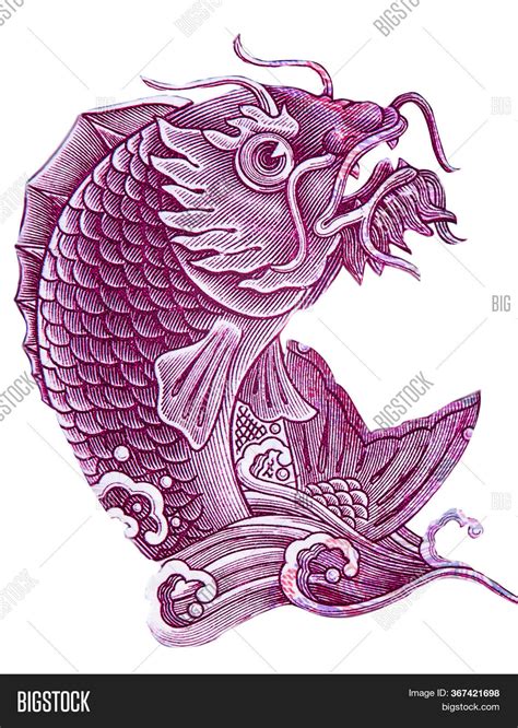 Mythical Fish Isolated Image & Photo (Free Trial) | Bigstock