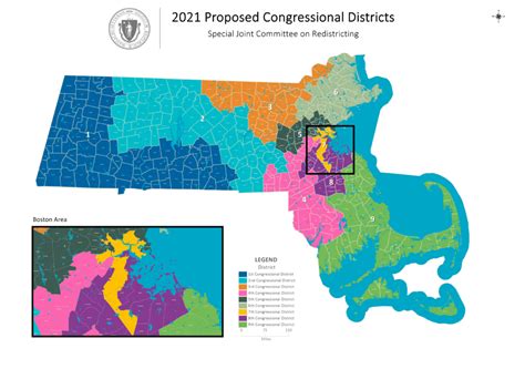 Massachusetts lawmakers release congressional district map | WBUR News