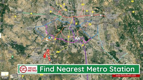 Delhi metro map - DMRCMetro