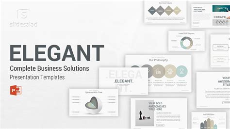 Elegant PowerPoint Template Designs - SlideSalad | Powerpoint ...