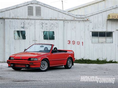 1985 Straman Convertible Honda CRX - Rag Top Rex