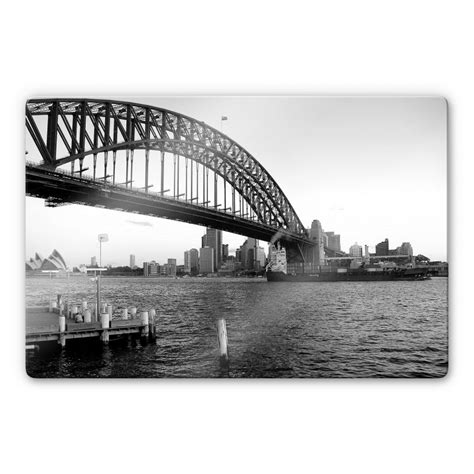 Sydney Harbour Bridge Glass art | wall-art.com