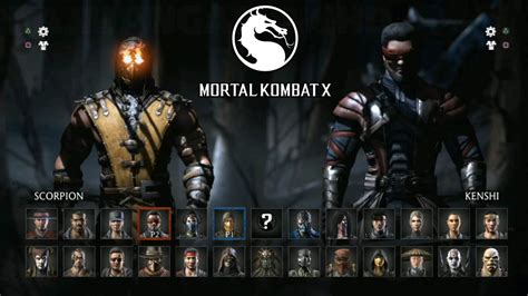 Mortal Kombat Characters Names - Mortal Kombat X Roster Every New And ...