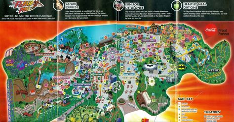 Everything Thrills: Great Adventure Map Revealed