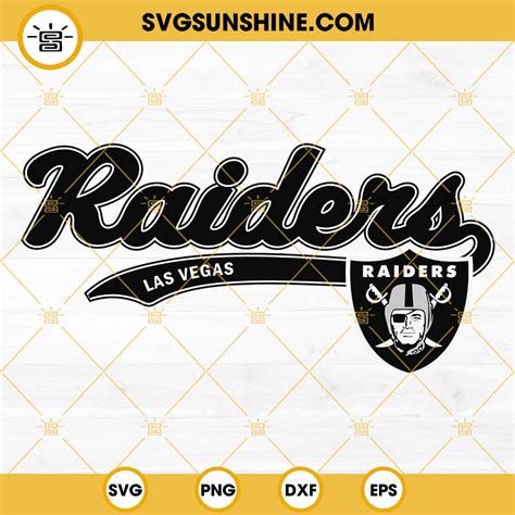 Raiders SVG, Las Vegas Raiders SVG PNG DXF EPS Cricut Silhouette, Las ...