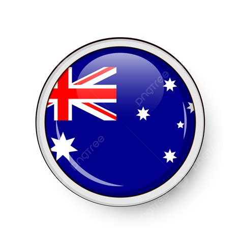 Australia Circle Flag Vector, Australia Circle Flag, Circle Flag ...