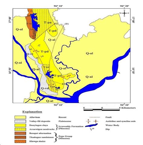 Yangon Region Map