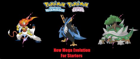 New Mega Evolutions for the Starters in Pokemon Brillant Diamond and ...