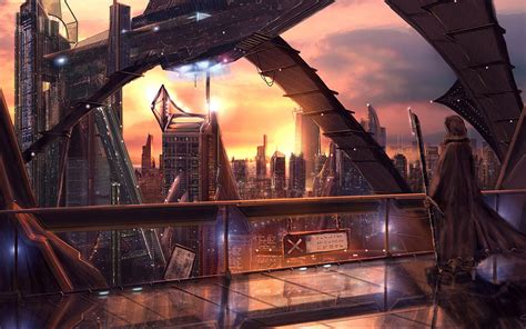 Sci Fi City Backgrounds Wallpaper Cave - vrogue.co