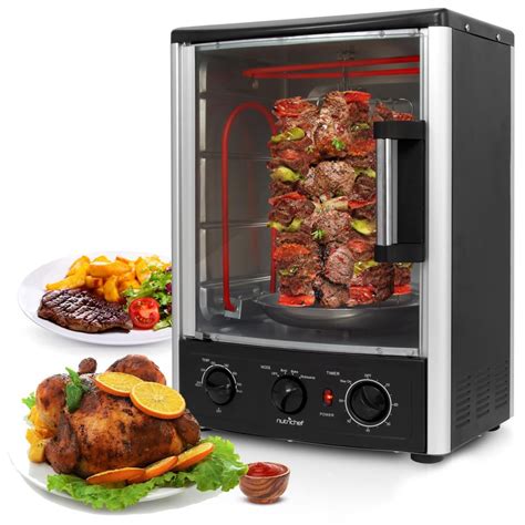 NutriChef PKRT97 - Multi-Function Vertical Oven - Countertop Rotisserie ...