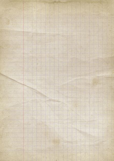 Vintage Lined Paper Background