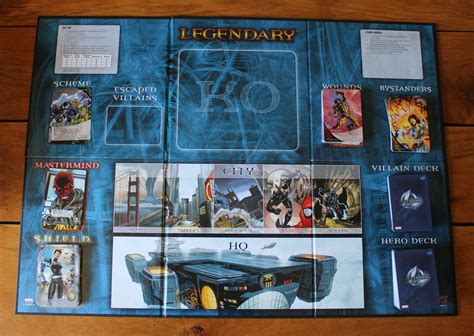 Random Nerdery: Cardboard - Legendary: A Marvel Deckbuilding Game card ...