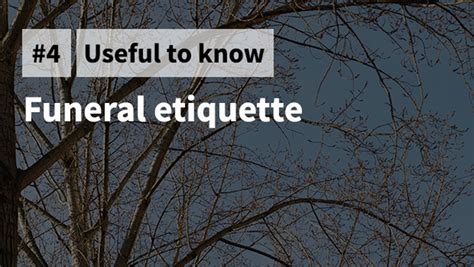 aftering.com » funeral etiquette