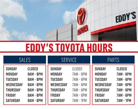 Toyota Sales Service Parts Hours | Wichita Auto Sales