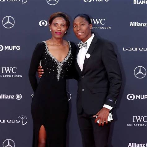 Caster Semenya Wife / Pics: Caster Semenya And Wife Serve Some Couple ...