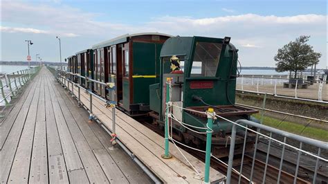 Hythe Pier Railway and Ferry 17/04/2023 - YouTube