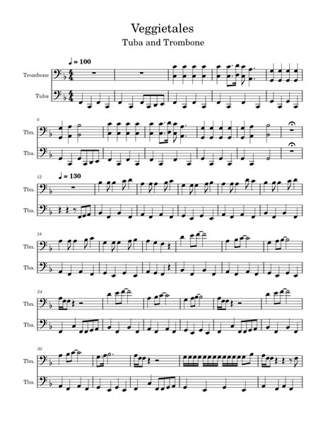 VeggieTales Theme Song – VeggieTales VeggieTales Theme Song Sheet music ...