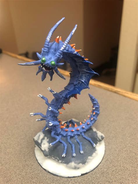 Remorhaz Miniature [ART] : r/DnD