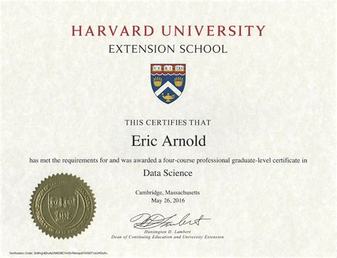 Harvard Graduate Certificate | TUTORE.ORG - Master of Documents