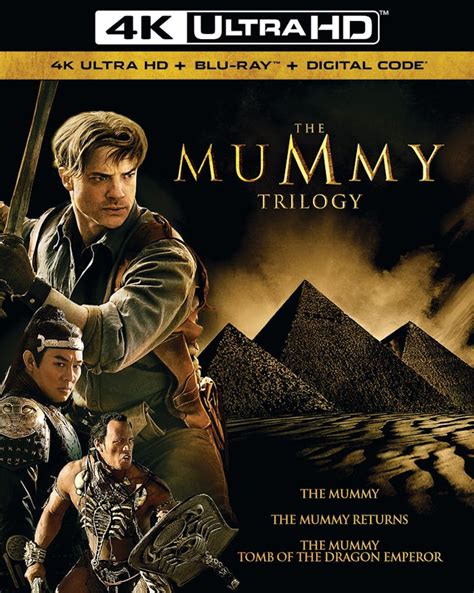 Buy The Mummy Trilogy 4K Ultra HD + Blu-ray (Boxset) UHD | GRUV