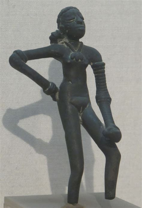 Bronze Statue Of Dancing Girl Mohenjo Daro - Zara Anderea