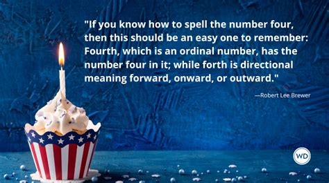 Forth vs. Fourth (Grammar Rules) - Writer's Digest