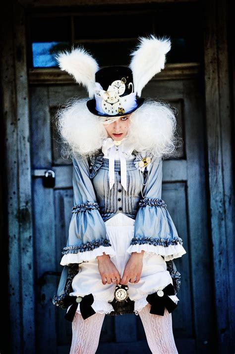 steampunk white rabbit cosplay - Google Search | White rabbit costumes ...