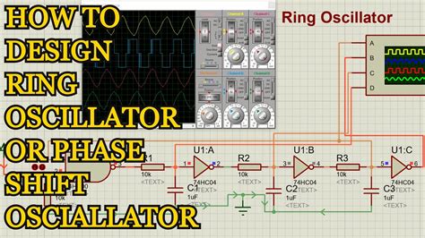 How To Make Ring Oscillator Or Phase Shift Oscillator Circuit Design ...