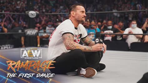 CM Punk Speaks for the First Time Ever in AEW | AEW Rampage: The First ...