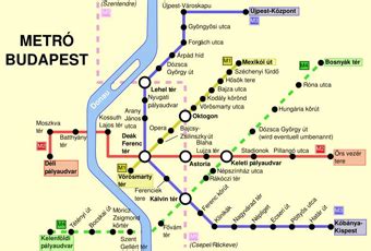 Budapest Airport Transfers | Budapest Metro Map