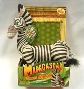 Amazon.com: Madagascar- Talking Plush Marty: Toys & Games