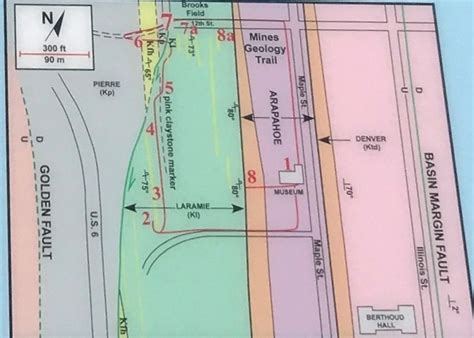 Stop 7: Laramie Formation (68 mya) Clay Pits Fault, Fire Clay Mining ...