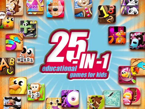 25-in-1 Educational Games for Kids - A&R Entertainment