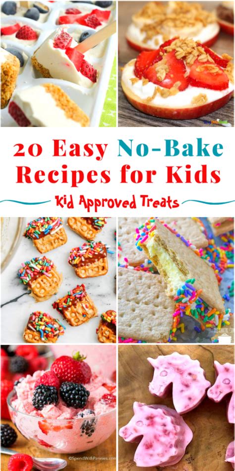 20 No-Bake Recipes For Kids | Healthy Snacks & Treats | Busy Little Chefs