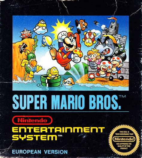 Super Mario Bros. (1985) NES box cover art - MobyGames