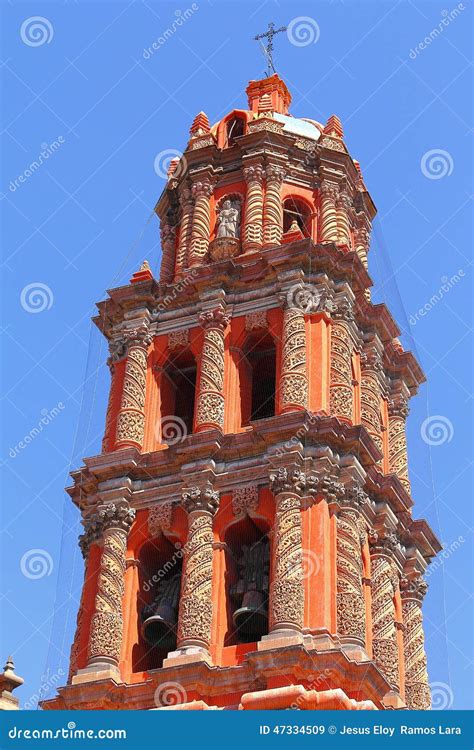 San Luis Potosi Cathedral, Mexico VI Stock Image - Image of church ...