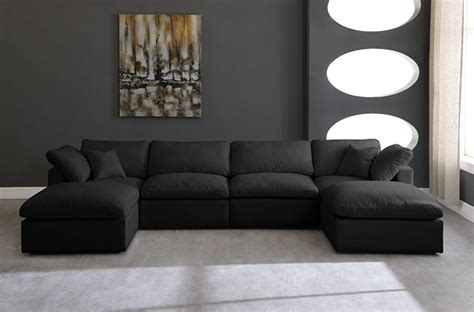 Black Sectional Couch Living Room - miseryes living room