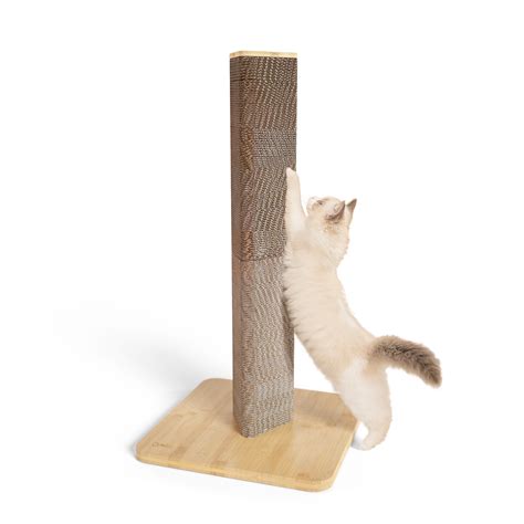 Refillable Cardboard Cat Scratching Post - Tall | Omlet